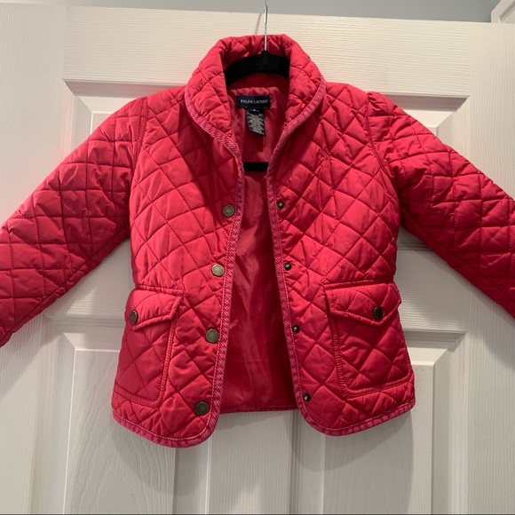 Ralph Lauren Pink Quilted Jacket- 4 - Picture 6 of 8